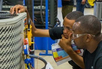 hvac technician students training