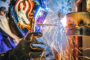 pipe welding student training