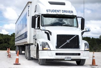 cdl school training truck