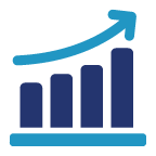 Growth Stats Icon Growth Stats Icon