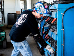 Welder at Midwest Technical Institute