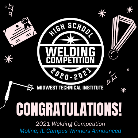 Midwest Technical Institute High School Welding Competition Awards Scholarships to Quad Cities Seniors